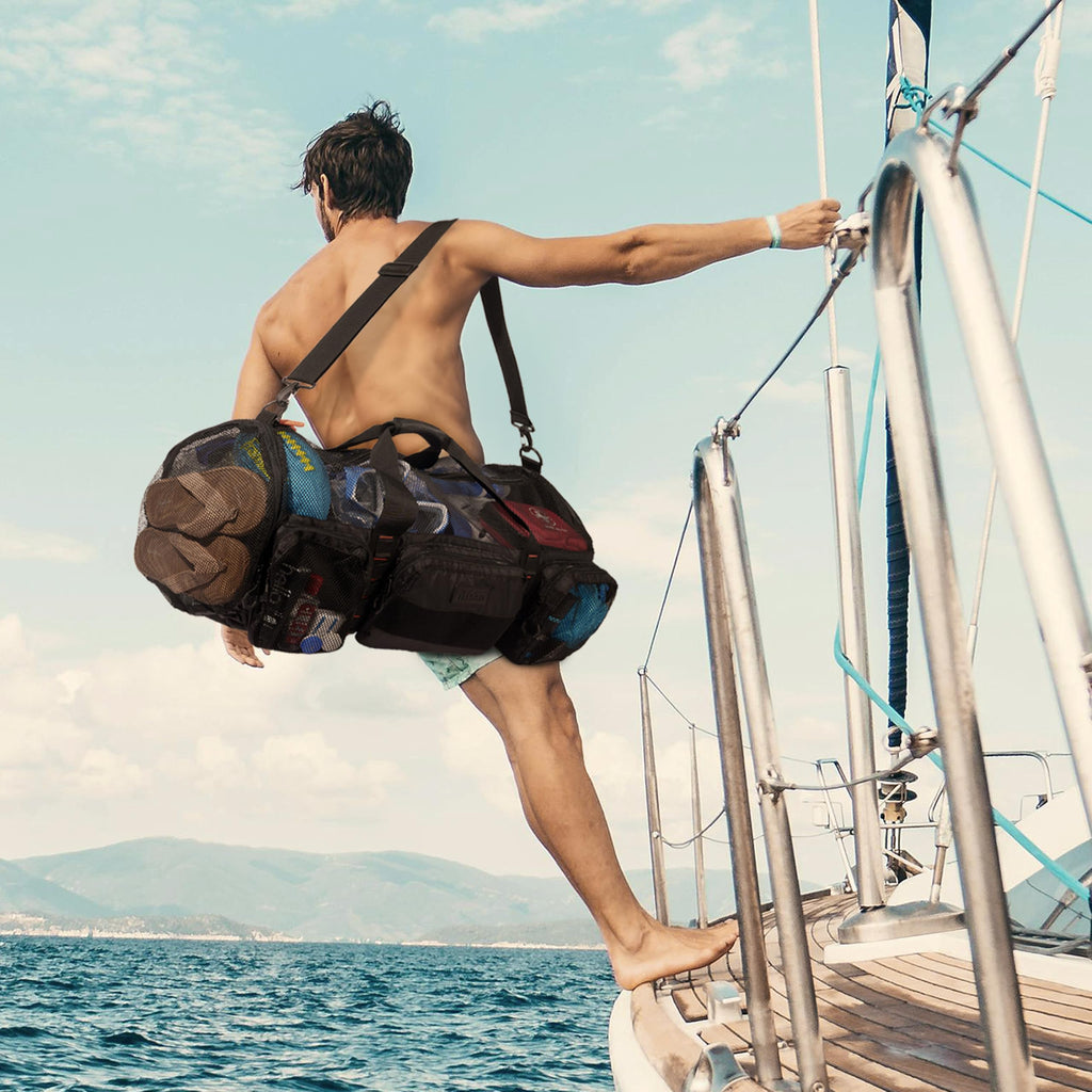 MD-2 90L Water Sports Mesh Duffle Bag