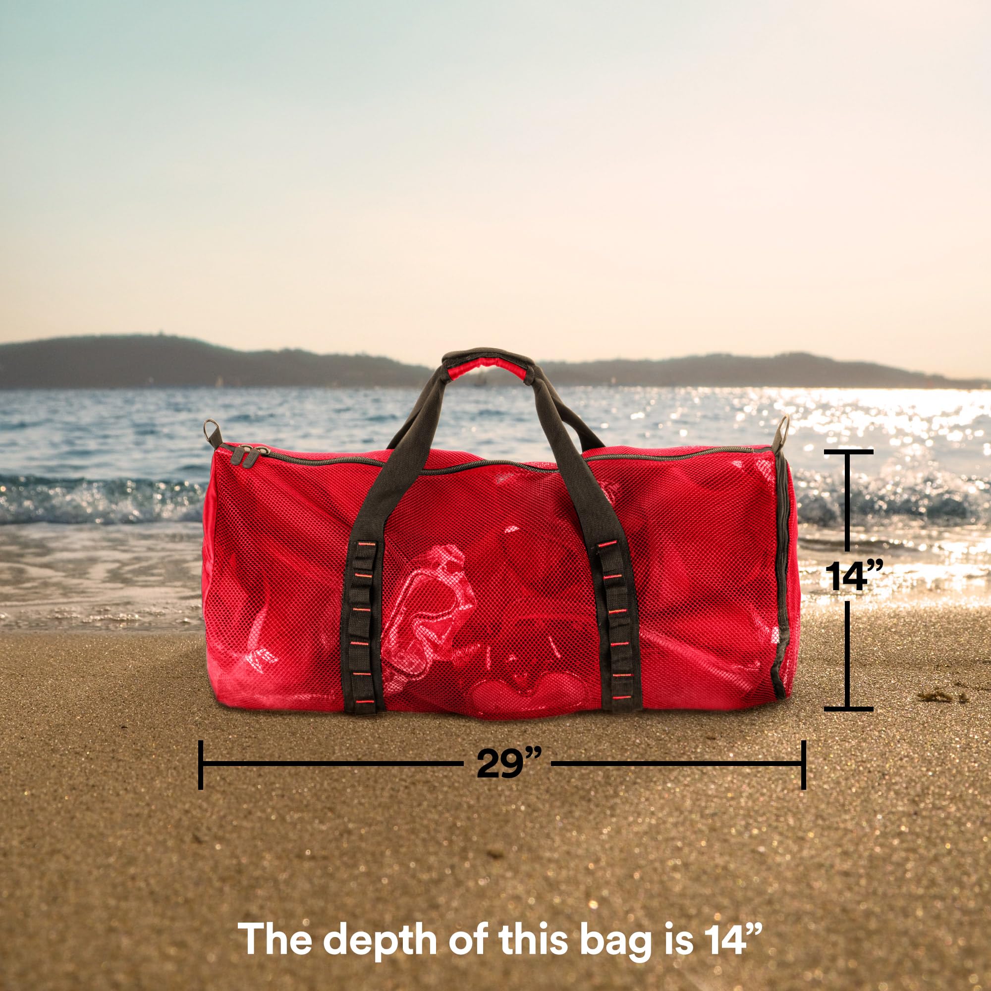 MD-1 90L Mesh Snorkel Equipment Bag