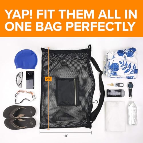 mb-4 Large Mesh Swim Drawstring Sling