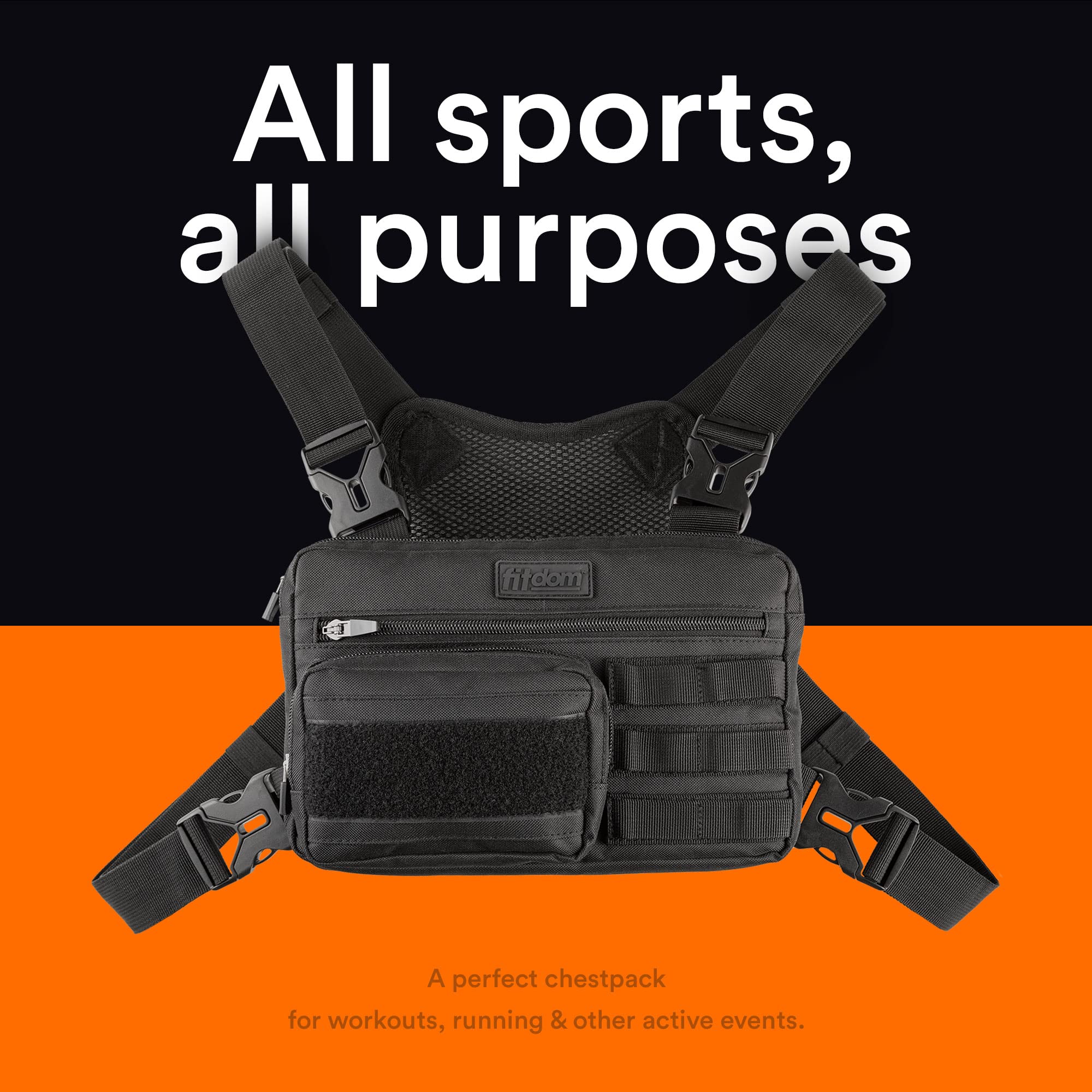 CP-1 Tactical Inspired Running Chest Pack
