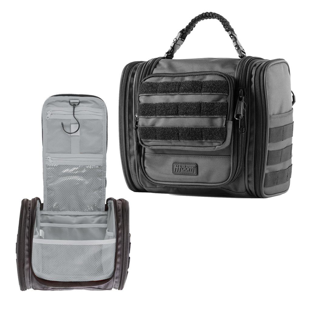 DK-2 Tactical Inspired Hanging Toiletry Bag