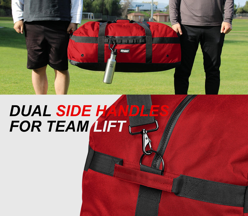 DB-1 132L 36" Heavy Duty Sports Equipment Duffel Bag