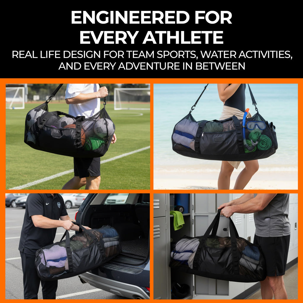 MD-3 129L 35" Water Sports Mesh Duffle Bag