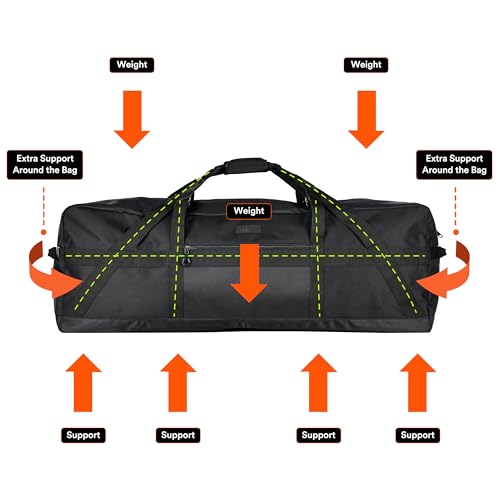 DB-8 123L 42" Travel Equipment Duffle Bag