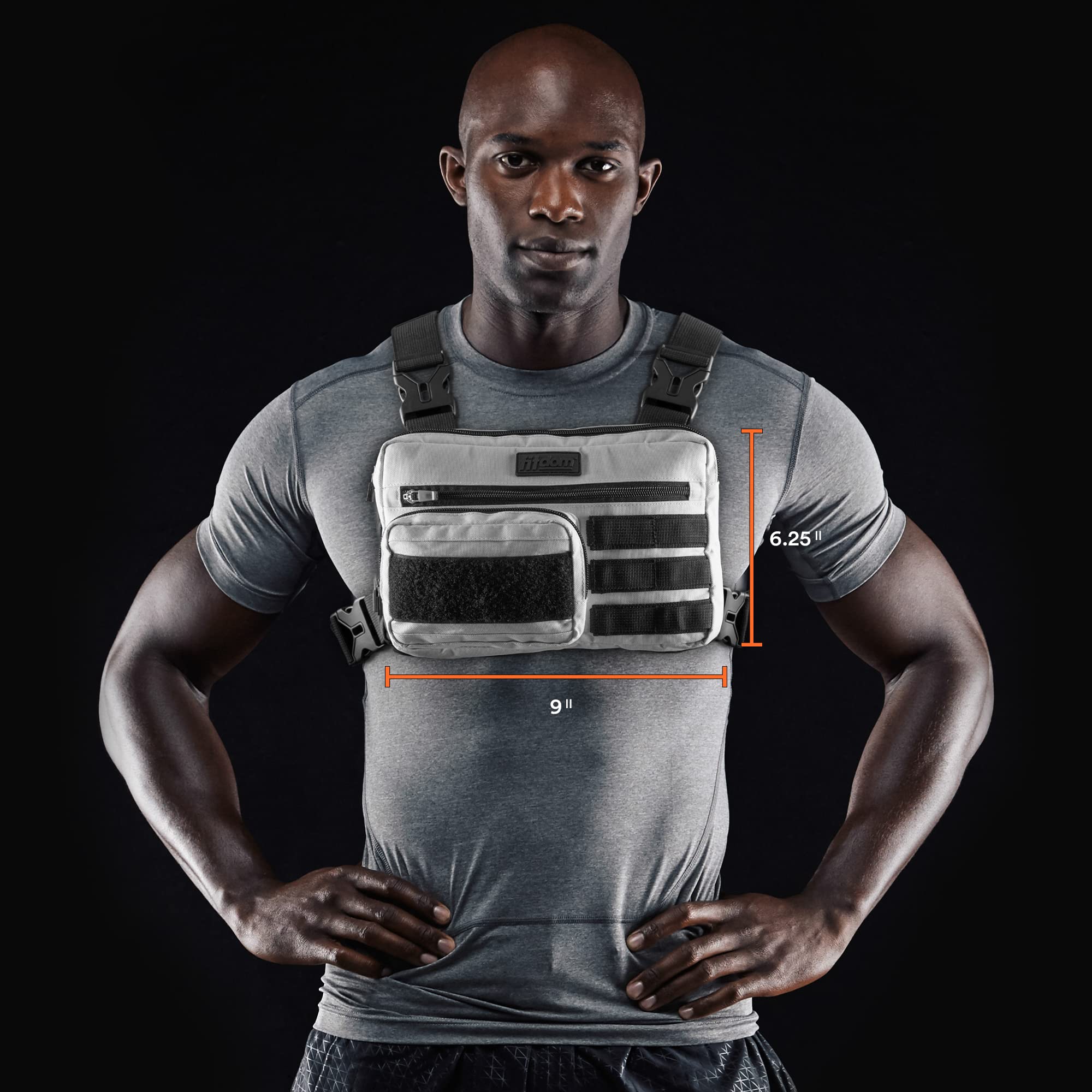 CP-1 Tactical Inspired Running Chest Pack