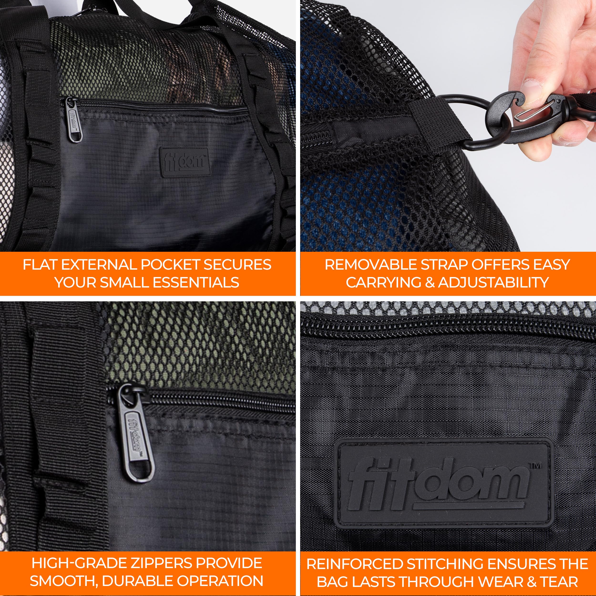 MD-3 129L 35" Water Sports Mesh Duffle Bag