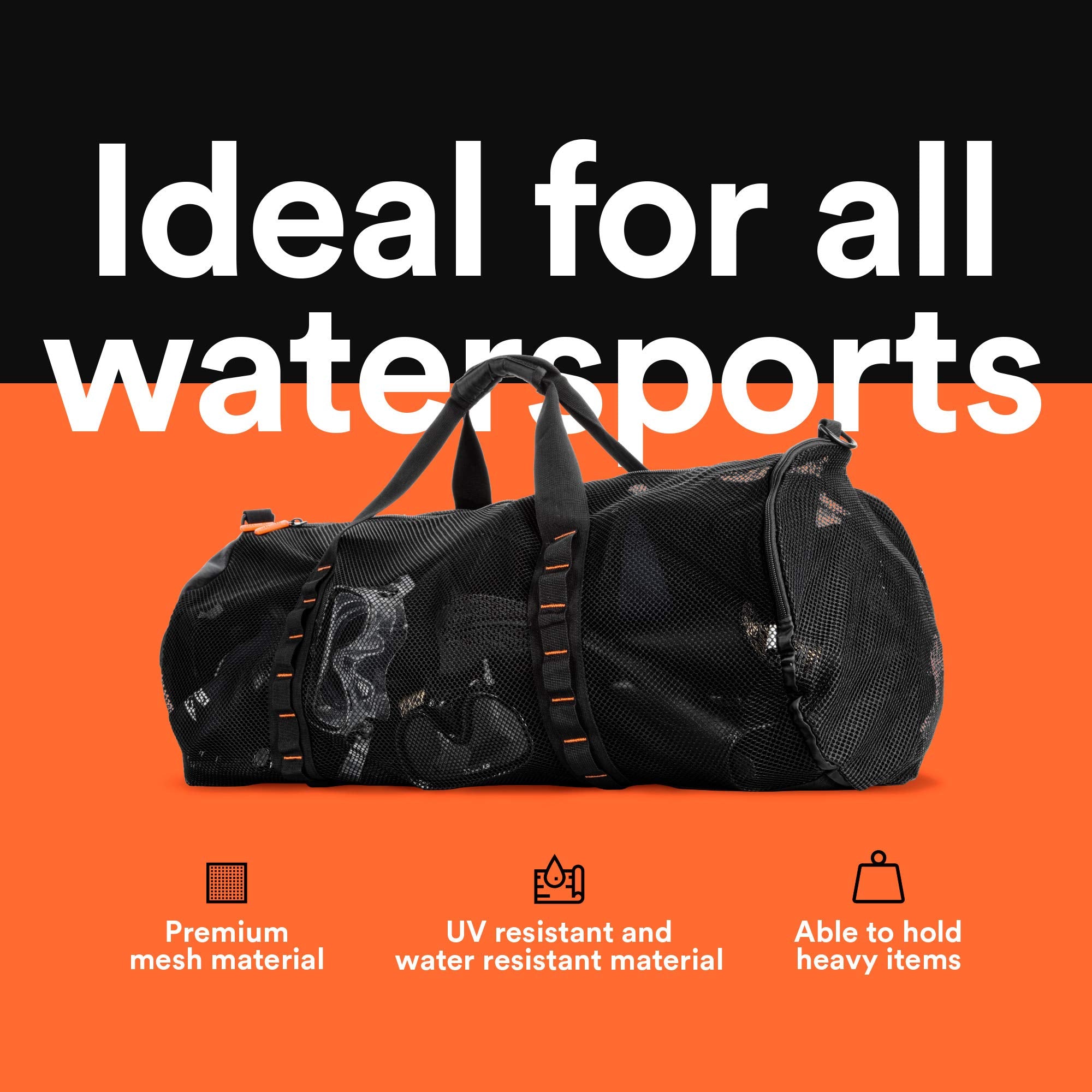 MD-1 90L Mesh Snorkel Equipment Bag