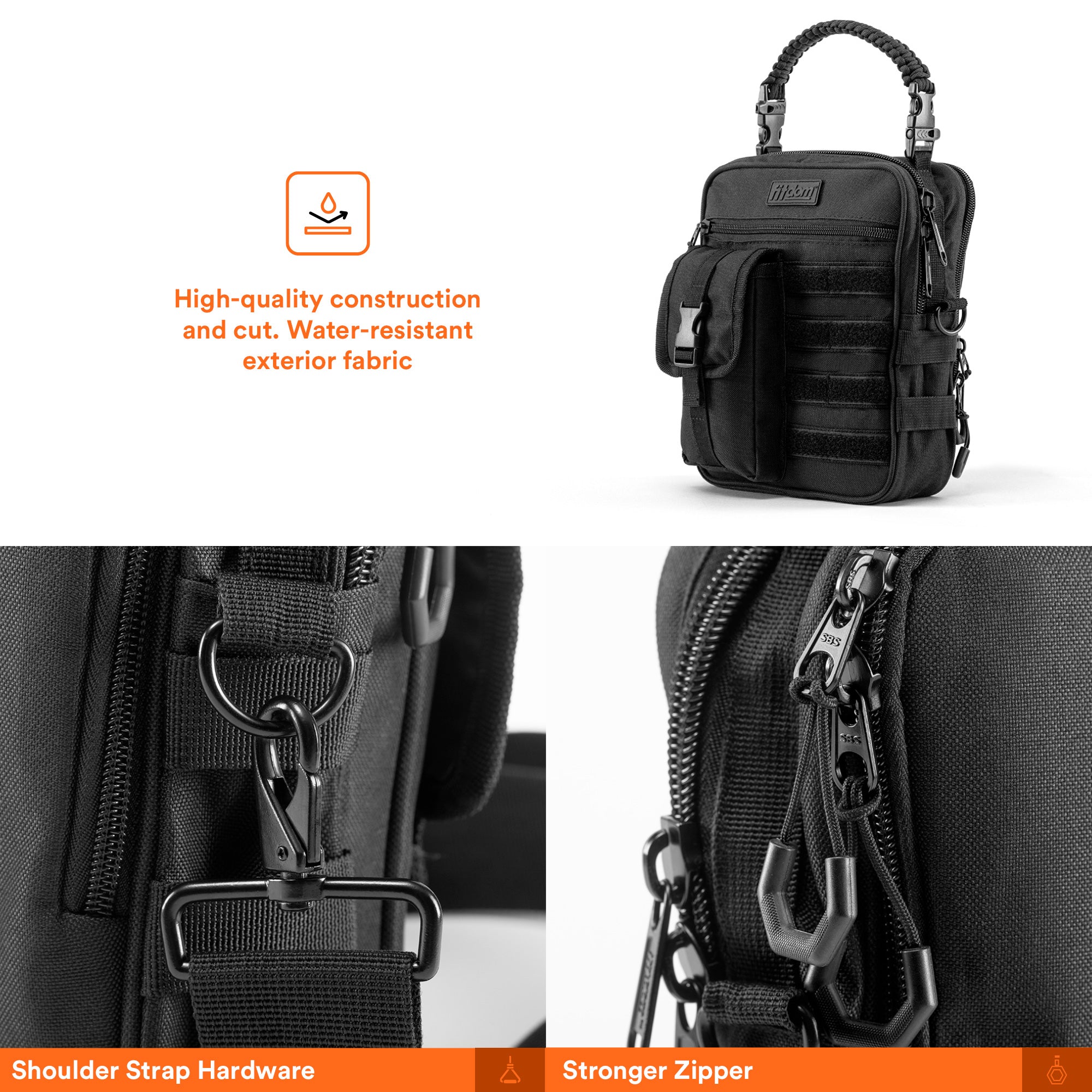 CB-2 Small Tactical Inspired Concealed Weapon Bag