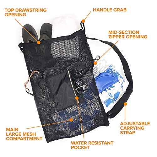 mb-4 Large Mesh Swim Drawstring Sling