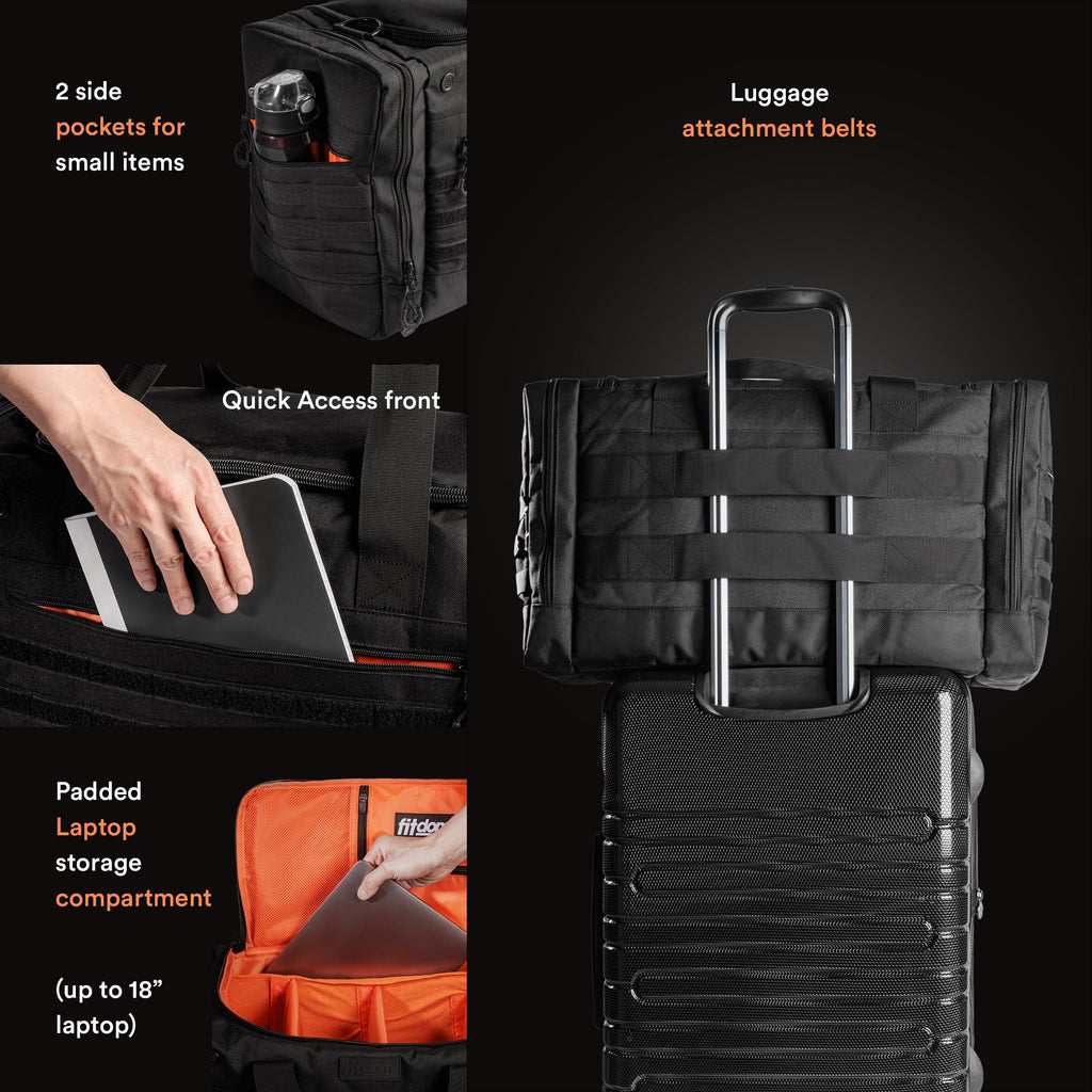 DB-4 Padded Sports Travel Duffle Bag