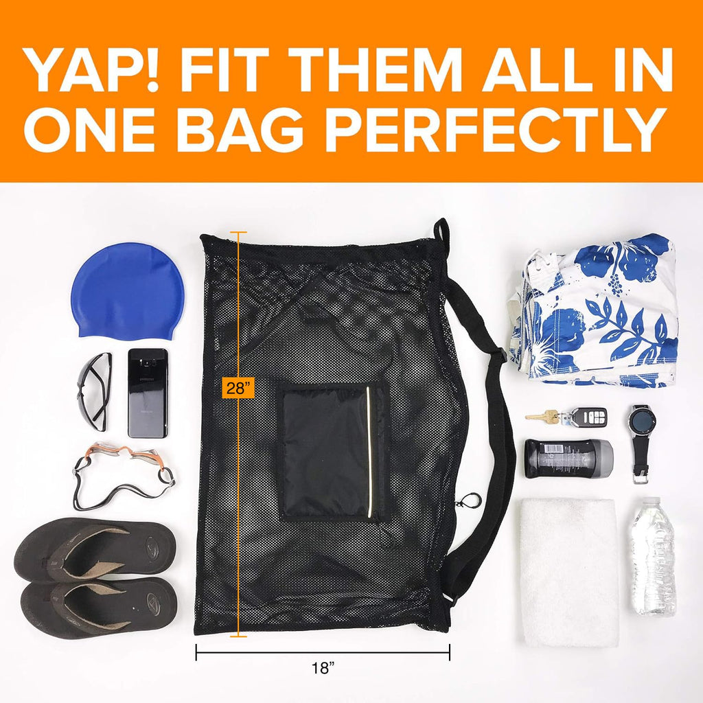 mb-4 Large Mesh Swim Drawstring Sling
