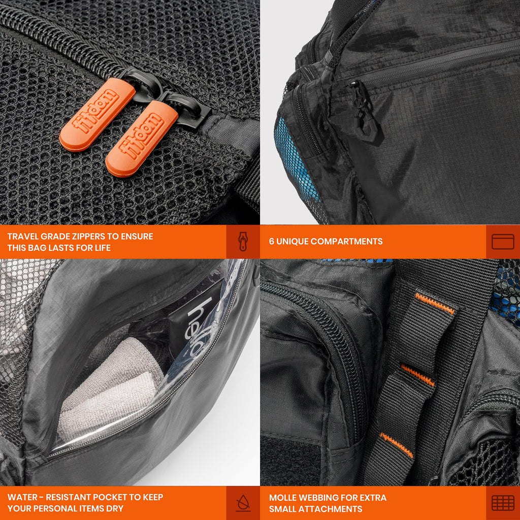 MD-2 90L Water Sports Mesh Duffle Bag