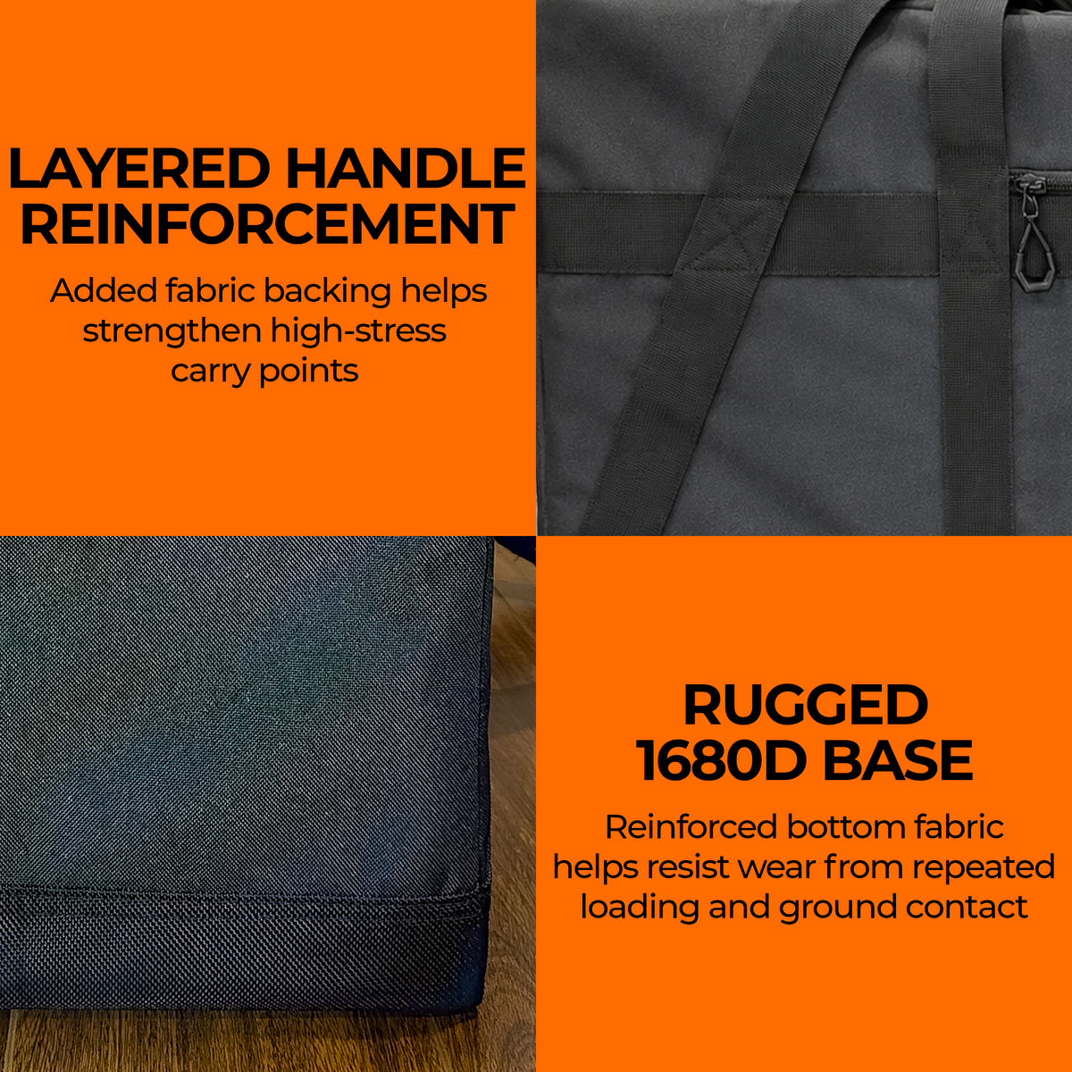 DB-11 100L 32" Extra Large Heavy Duty Equipment Travel Storage Duffle Bag
