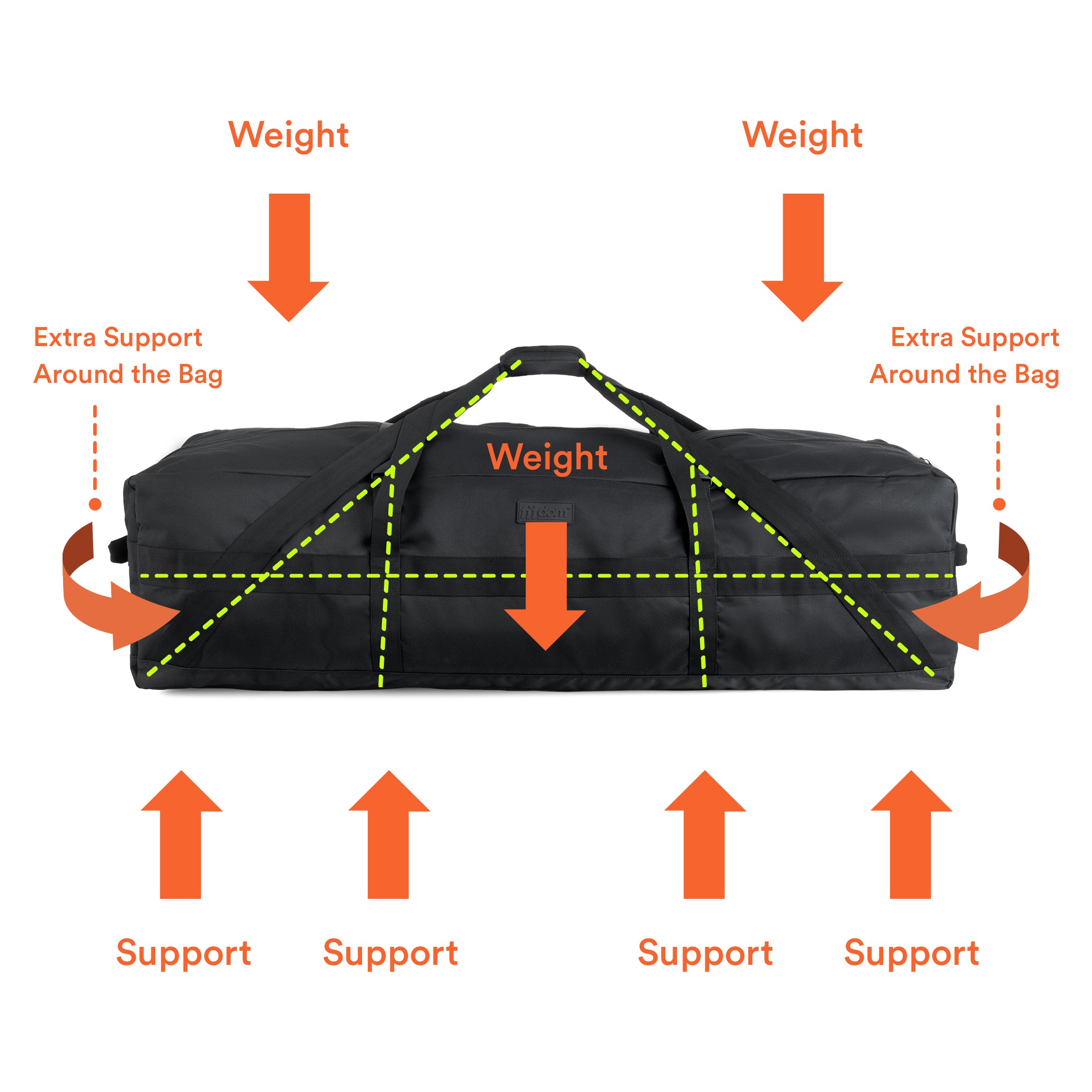 DB-5 Large Storage Travel Duffle Bag