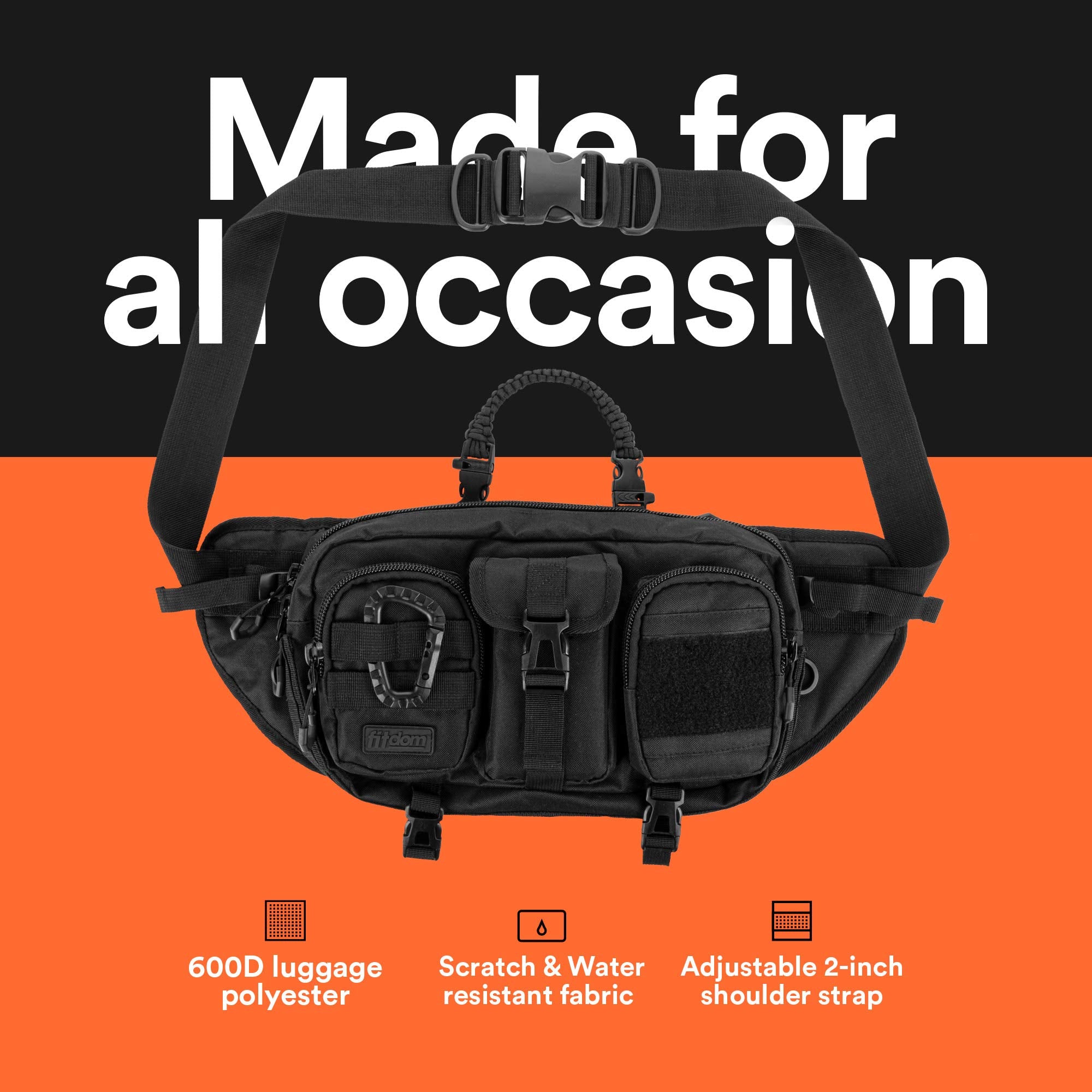 SB-2 Tactical Inspired Large Fanny Pack