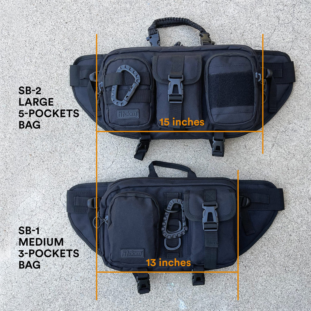 SB-2 Tactical Inspired Large Fanny Pack