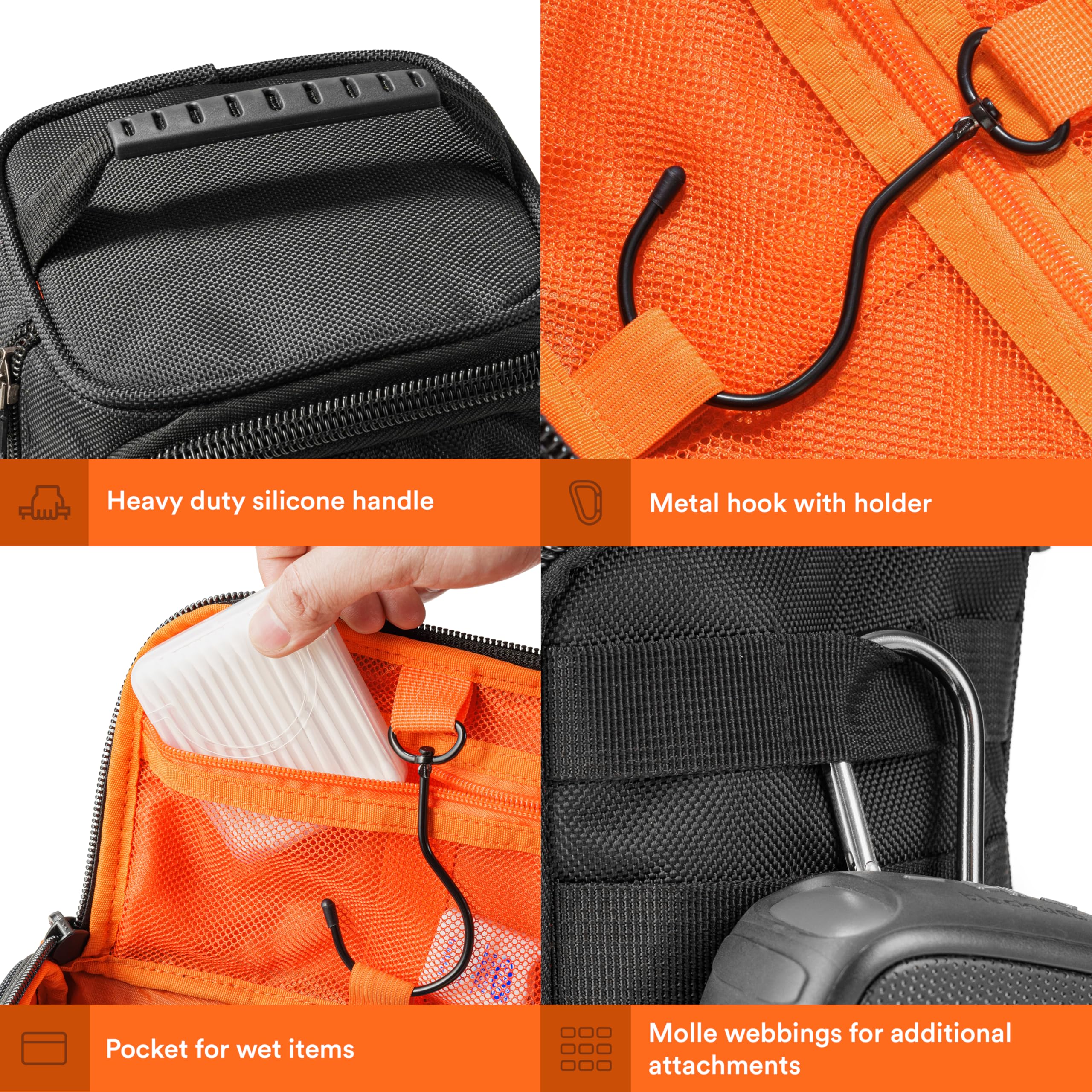 DK-3 Compact Hanging Toiletry Bag