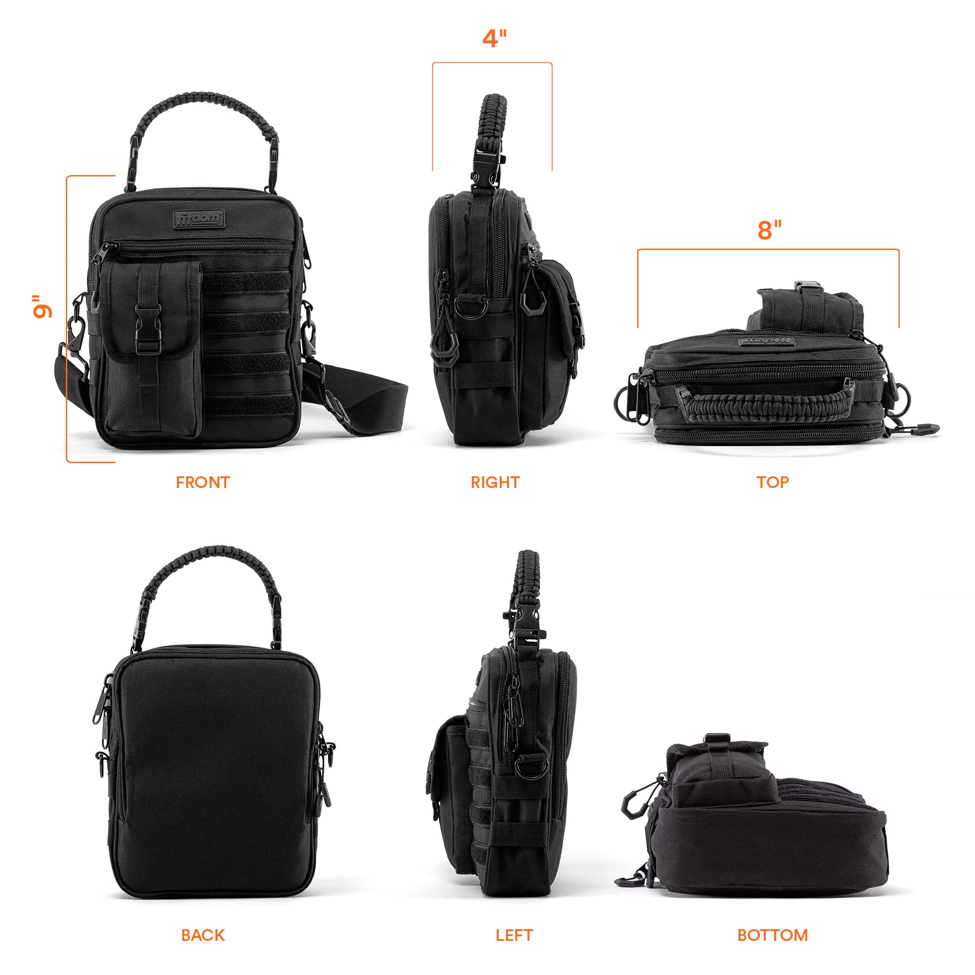 CB-1 Small Tactical Inspired Messenger Bag