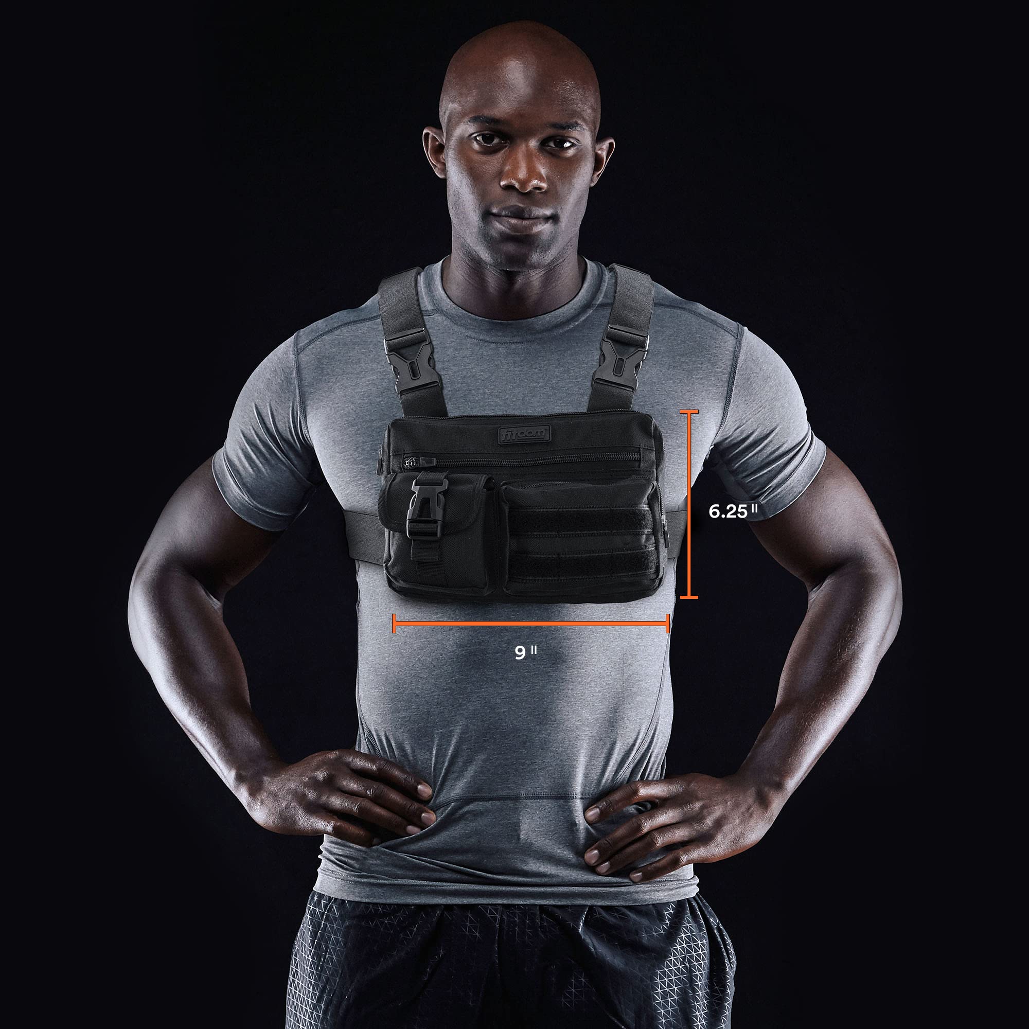 CP-1 Tactical Inspired Running Chest Pack