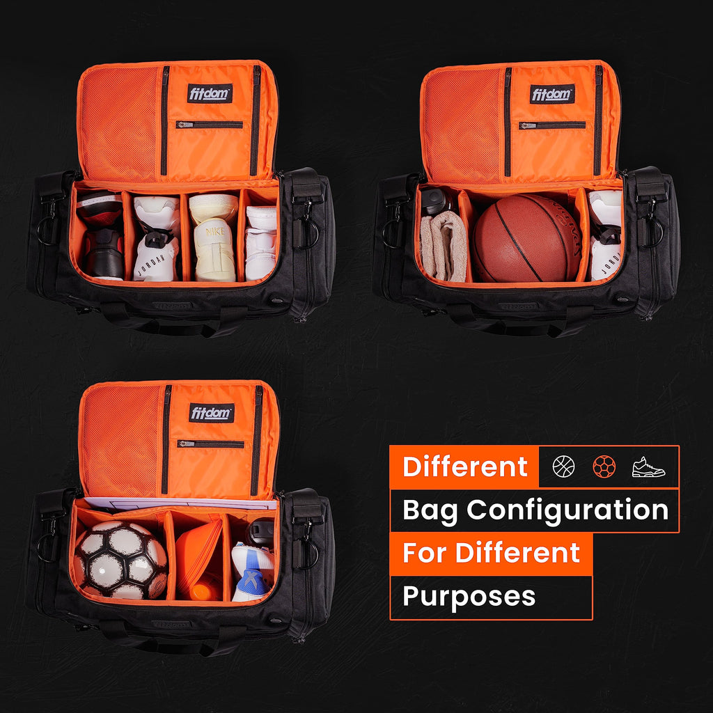 DB-4 Padded Sports Travel Duffle Bag