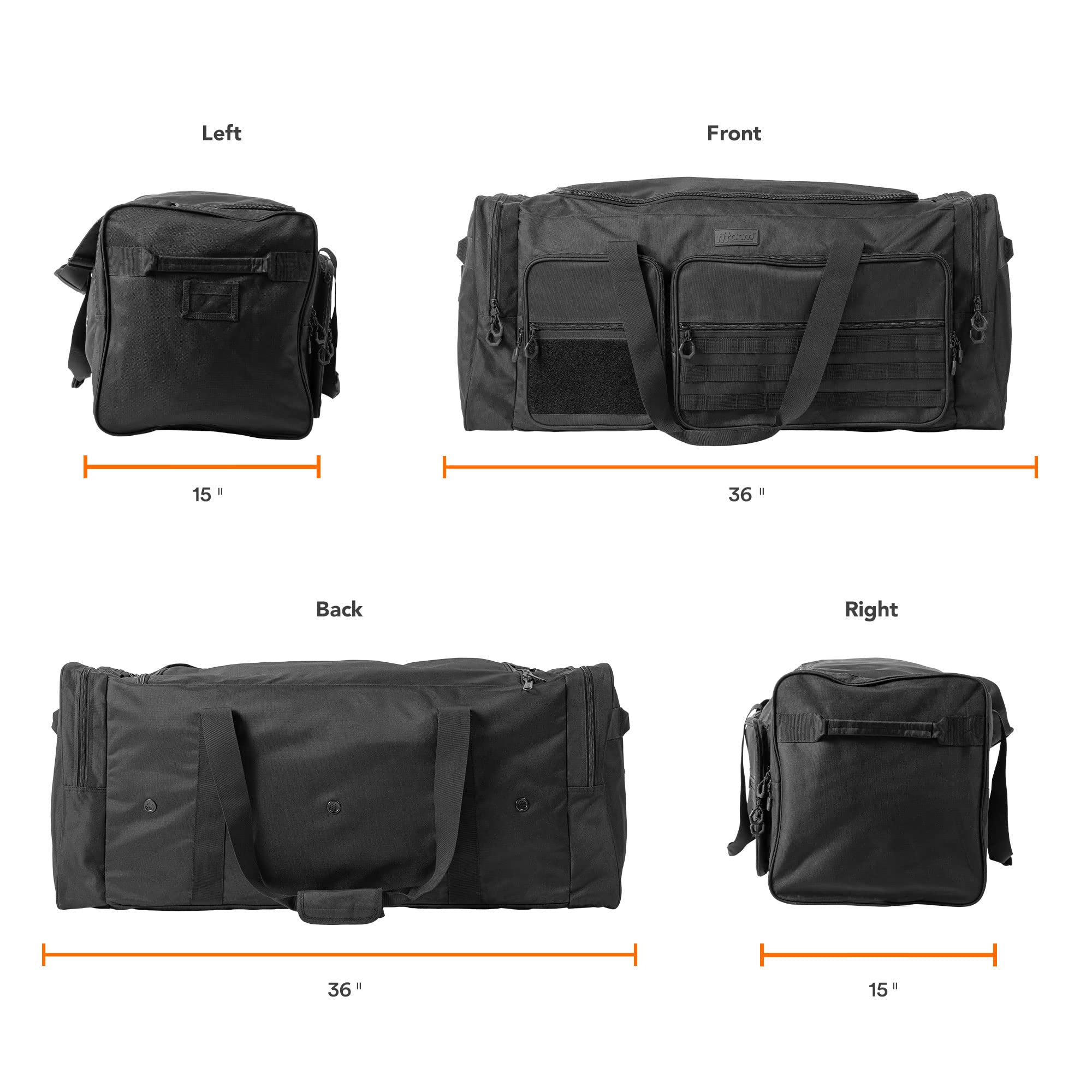 DB-3 130L 36" Extra Large Sports Equipment Duffle