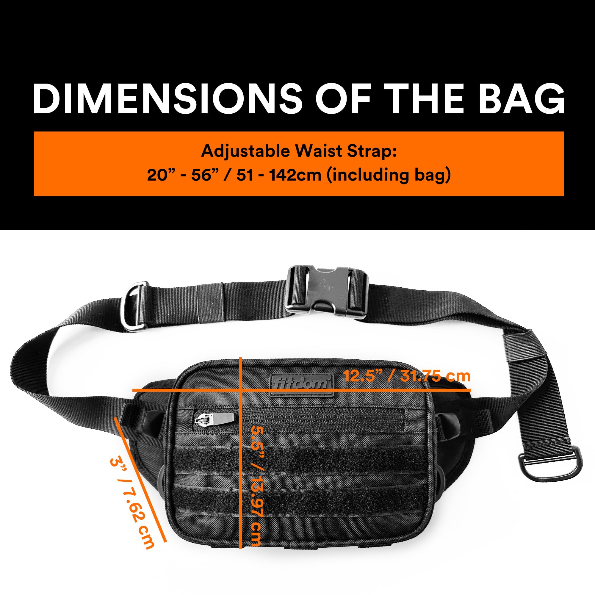 SB-2 Tactical Inspired Large Fanny Pack