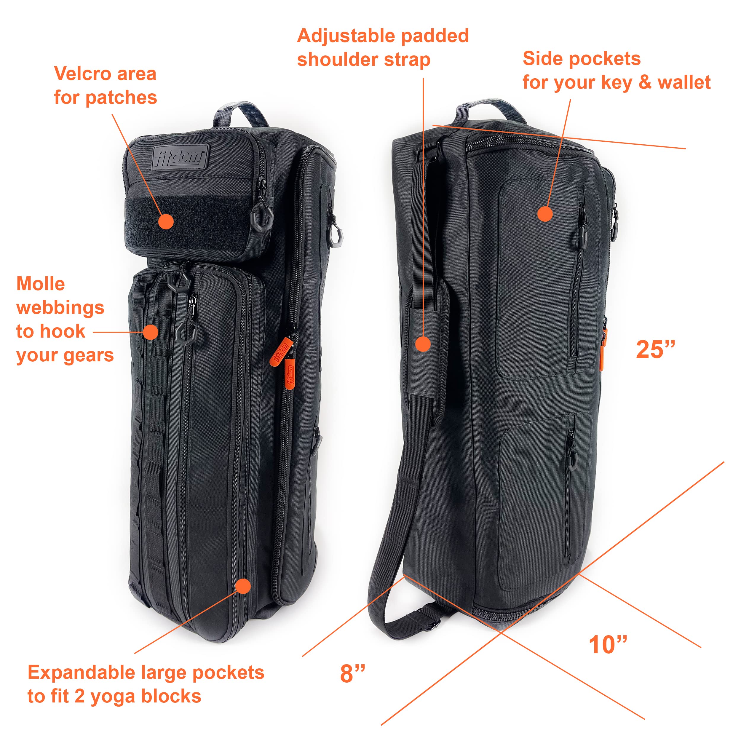YB-1 Tactical Inspired Yoga Bag