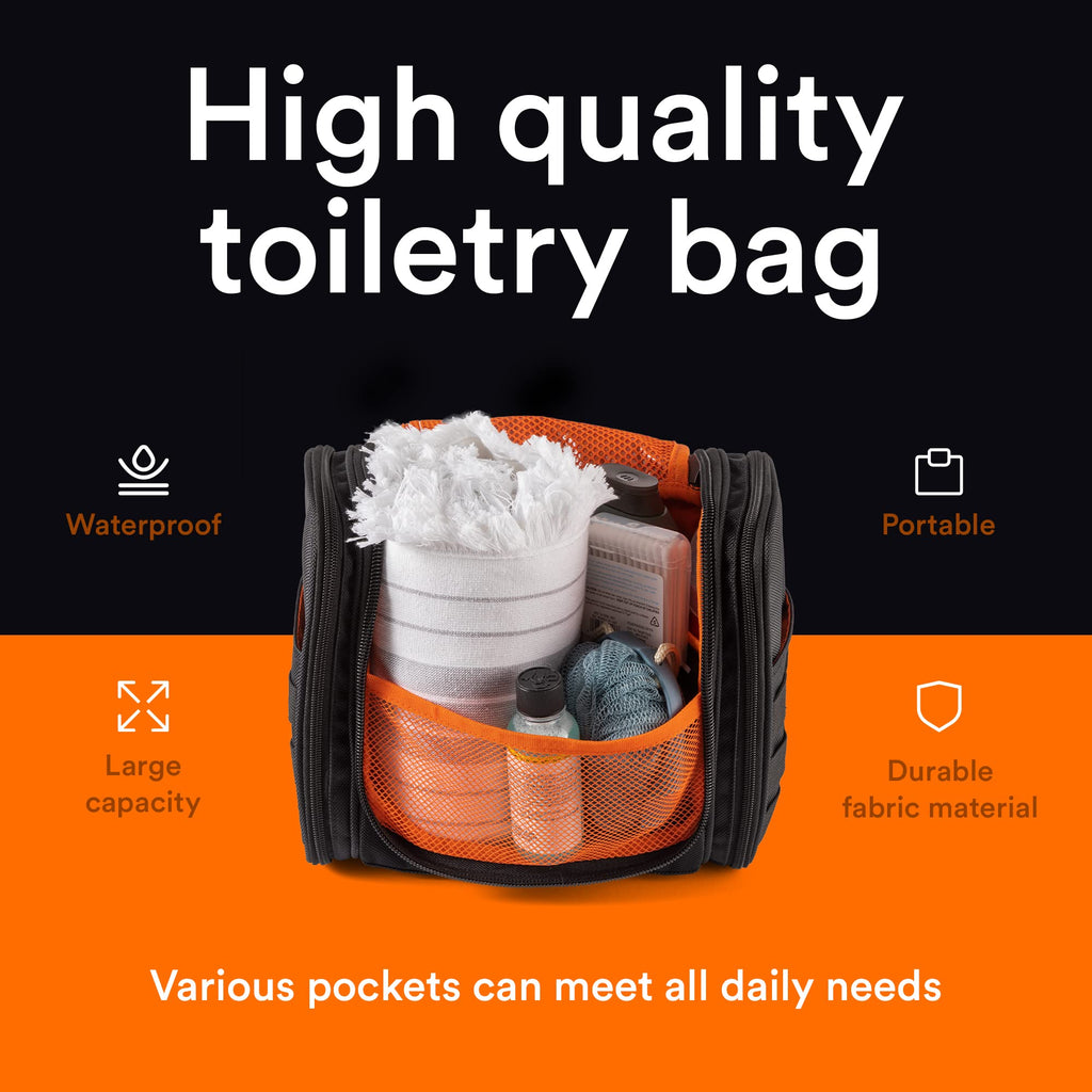 DK-2 Tactical Inspired Hanging Toiletry Bag