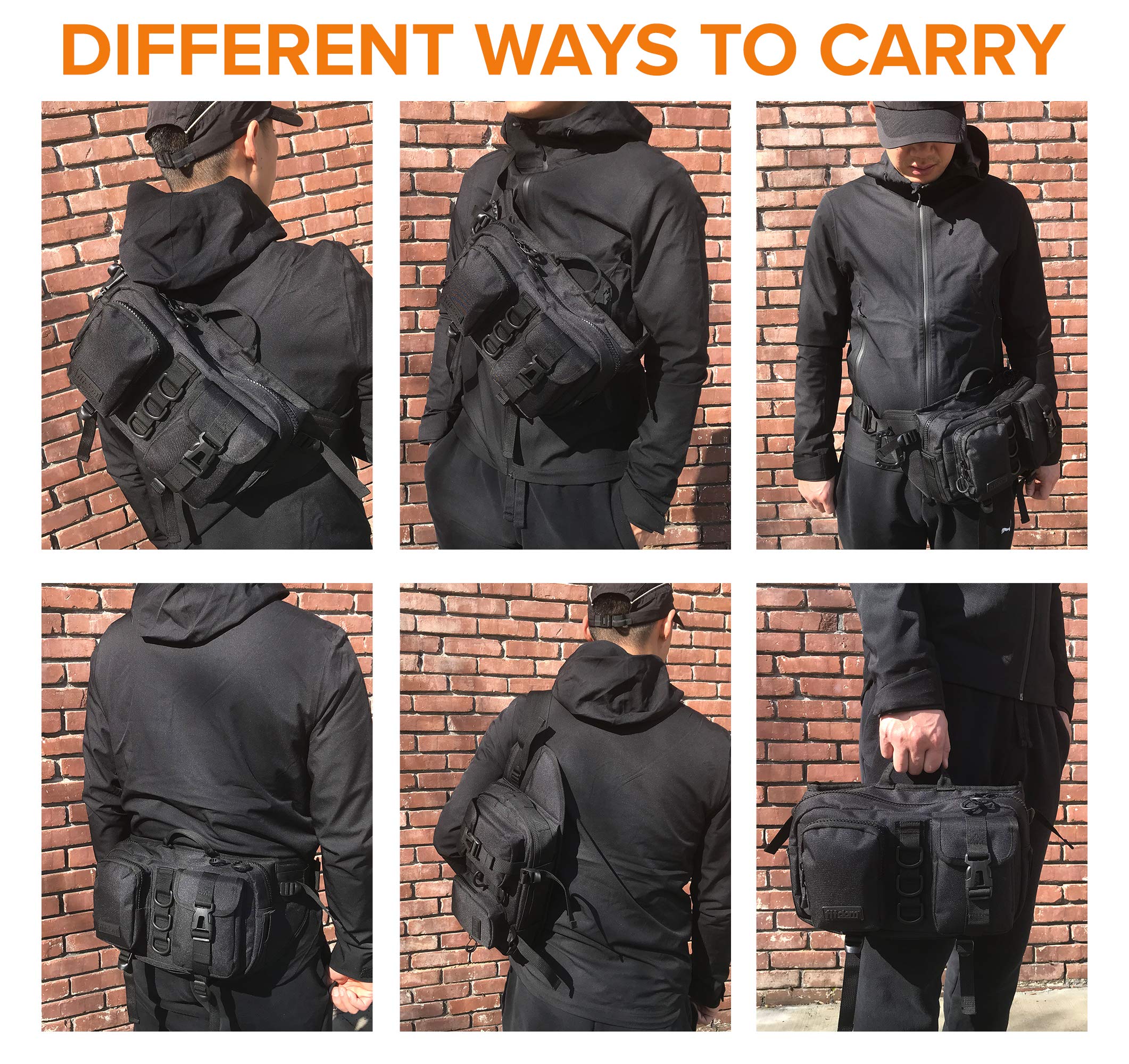SB-2 Tactical Inspired Large Fanny Pack