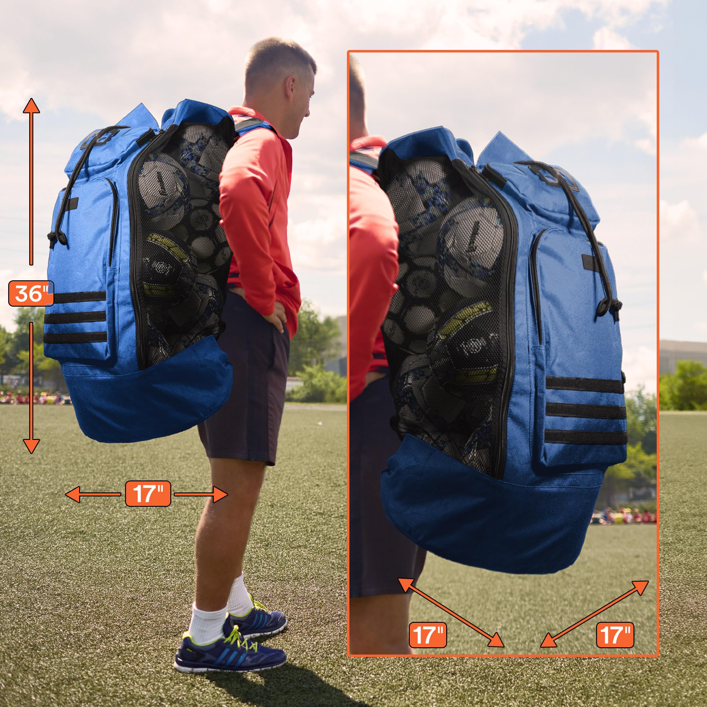 MB-6 XL Soccer Equipment Backpack