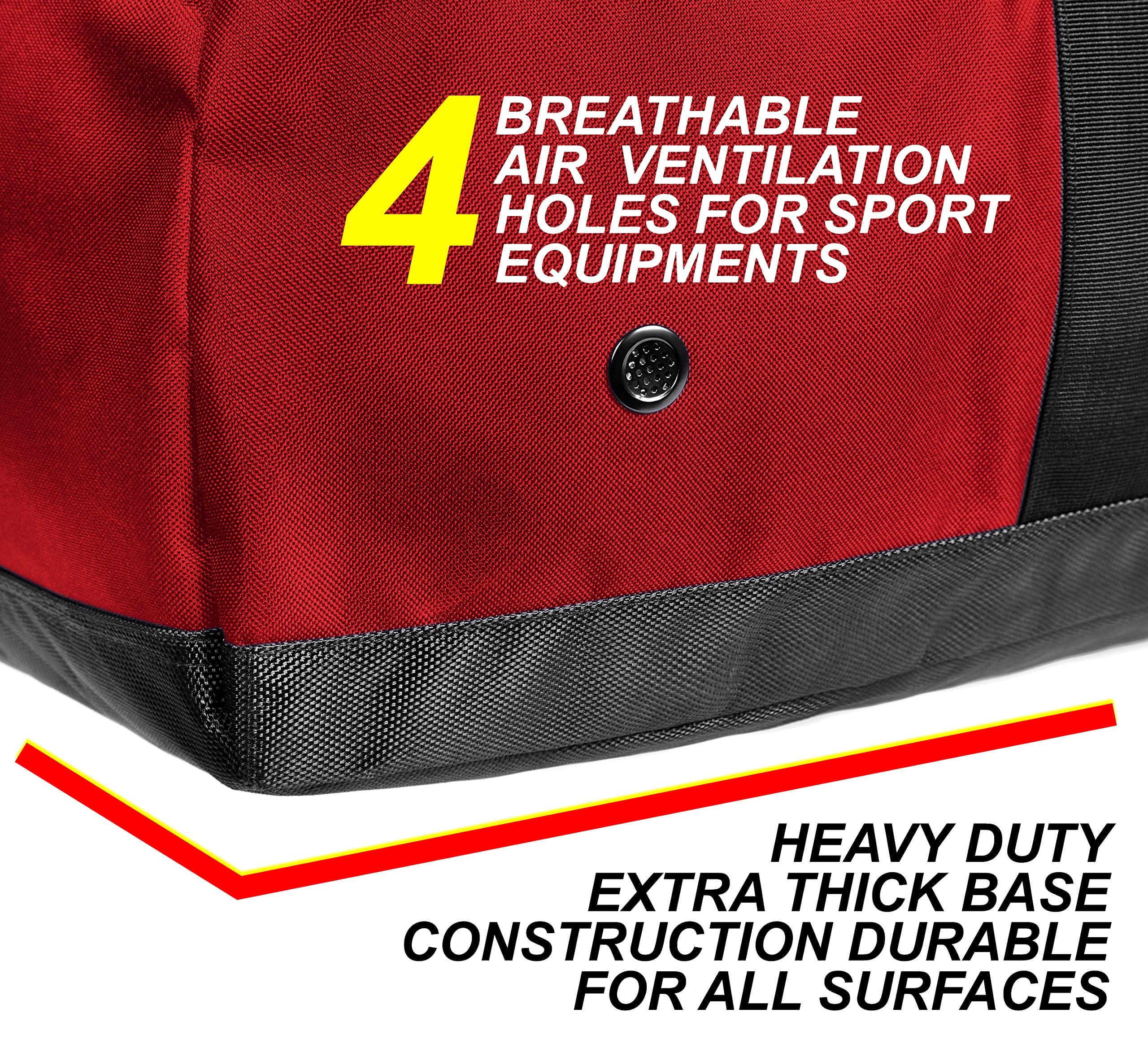 DB-1 132L 36" Heavy Duty Sports Equipment Duffel Bag