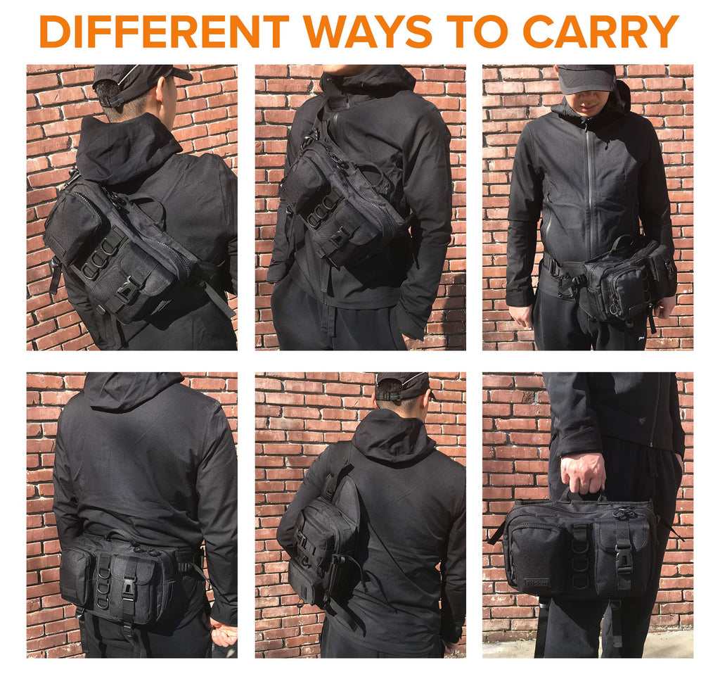 SB-2 Tactical Inspired Large Fanny Pack