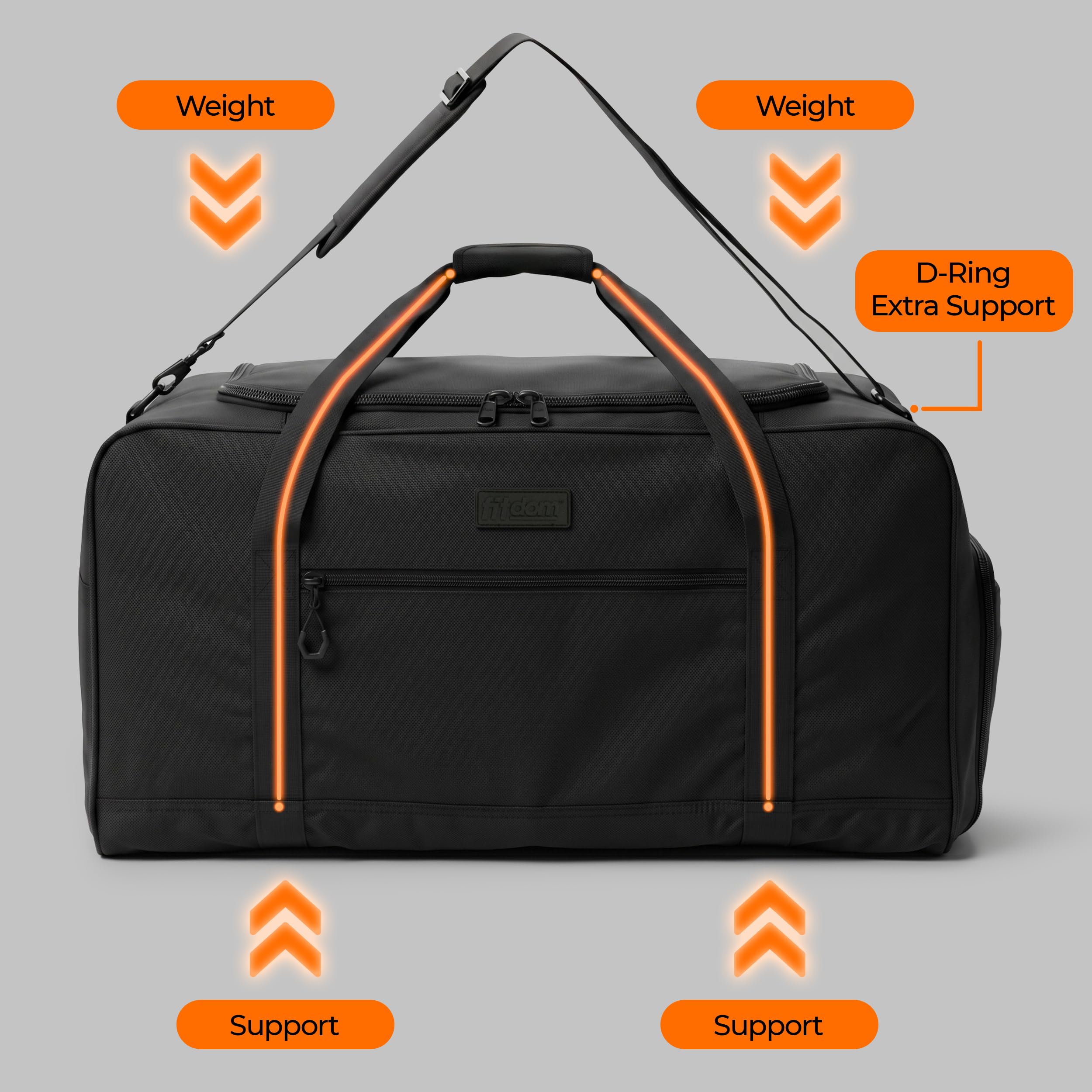 DB-6 86L 27" Baseball Softball Equipment Bag