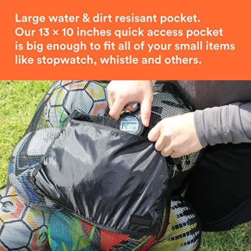 MB-1 Mesh Ball Bag With Front Pocket