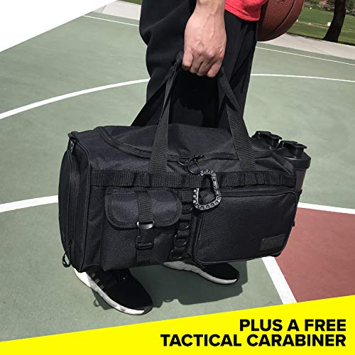 DB-2 20" 32L Sports Gym Duffle Bag With Shoe Compartment